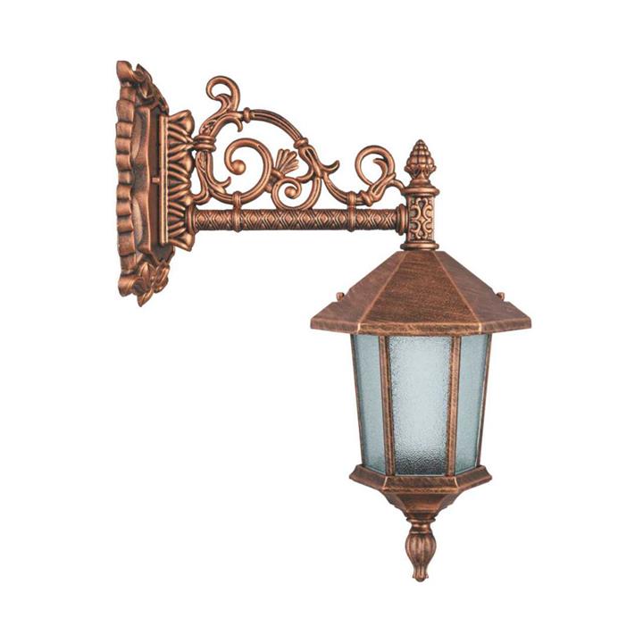 چراغ دیواری حیاطی و پارکی تکشیدفام مدل ویکتوریا کد 7505